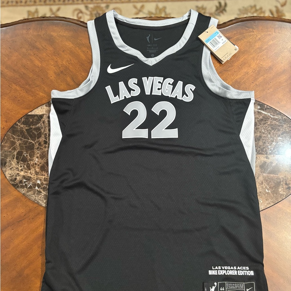 Las Vegas Aces A'ja Wilson Nike Dri-FIT WNBA Victory Womens jersey Medium